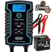 MG 1300 Midget MGB GT Fully Automatic 6-12v 6Amp Battery Trickle Charger (for: MG)