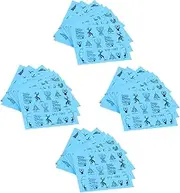 Beavorty 32Pcs Christmas Nail Stickers Nail Art Decoration Christmas Nail Decals Sequin Applique Makeup Stickers Xmas Nail Decals Christmas Tree Nail Art Xmas Snowflakes Tree Nail Decals 3D