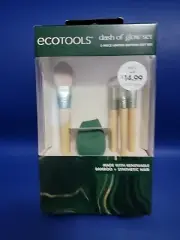 Ecotools makeup brushes, Dash Of Glow Set 5 Piece Limited Edition Gift Set.