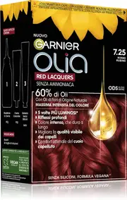 Garnier Olia permanent hair dye color 7.25 Russian Ruby