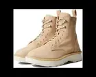 NWT • Sorel • Hi-Line Lace Up Boots Boot 8 Womens Waterproof Ceramic/Chalk