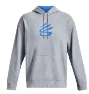 UNDER ARMOUR MENS CURRY BIG SPLASH P0 HOODIE - 1374298 - GRAY - STEPHEN CURRY