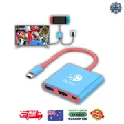 Nintendo Switch Docking Portable TV Dock Station Hub USB-C HDMI USB 3.0 - AUS