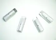 OLD SCHOOL BMX FREESTYLE BICYCLE 3/8" x 26 - 24 TPI THREADED AXLE EXTENDERS PEGS