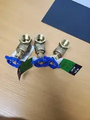 (3) Homeworks FIP Brass Gate Valve 3/4-in 170-2-34