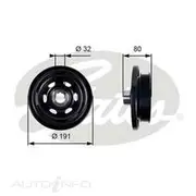Gates Crankshaft Pulley - TVD1089