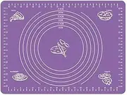 Reusable Non-Stick Silicone Rolling Dough Mat Cake Pastry Baking Fondant Sheet- Baking Mat with Dual Measurement Scales