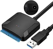 SATA Hard Drive Adapter USB 3.0 to 2.5"/3.5" Cable/UASP to USB3.0 Converter AU