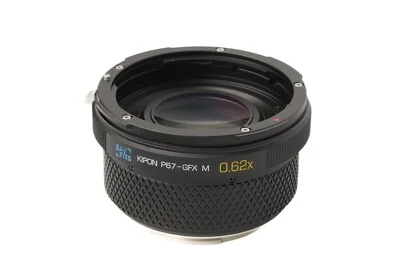 KIPON 0.62x Macro Focal Reducer Adapter for Pentax 67 Lens on Fuji G Camera