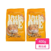 在飛比找momo購物網優惠-【Little one】小倉鼠飼料 400g/包；兩包組(倉