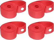 sourcing map Bicycle Rim Strip Nylon Bike Tire Liner Bicycle Wheel Rim Tape Inner Tube Tape Anti-Scratched Guard Cushion Pad Protector for Road MTB Mountain Bikes