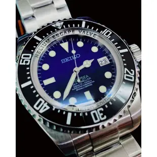 SEIKOMOD NH35精工改裝 勞力士Rolex DeepSea D-Blue 136660 水鬼王