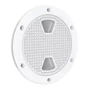 1 Piece Round Deck Inspection Access Hatch Cover 4Inch Plastic for Yacht T4C4