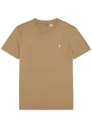 Polo Ralph Lauren Custom Slim Cotton T-shirt - Tan XL