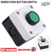 Push Button Switch One Button Control Box For Gate Opener ABS Weatherproof Green