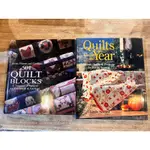 501 QUILT BLOCKS、QUILTS AROUND THE YEAR | 【書口略黃斑，無劃記破損】