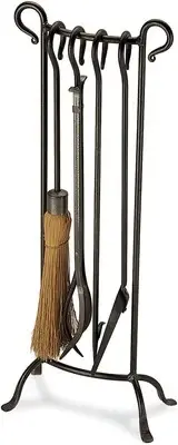 Pilgrim Home & Hearth 18012 Bowed Fireplace Tool Set, 31" H/16 lb., Vintage...