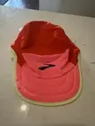 NWT Brooks Running Lightweight Packable Hat Cap Red Neon Pink