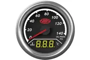 SAAS Dual Gauge Oil Pressure 140 Psi/Water Temp 40-120 Analogue/Digital T SG613020