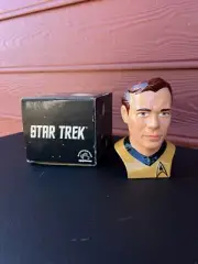 Vintage Star Trek Captain Kirk Ceramic Coffee Mug - Applause 1994 Vintage