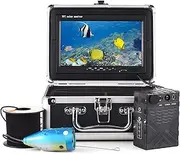 1200TVL Underwater Fishing Camera Fish Finder with 12 IR s 7Inch/9Inch Display 15M/30M/50M Cable IP68 for Sea Lake Boat Ice Fishing Multicolor1060 7" x 15M Cable
