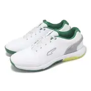 Puma Alphacat Nitro White Green Yellow Mne Waterproof Golf Sport Shoes 378692-01