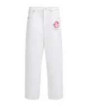 Marni Flower Patch Denim Trousers IT44,IT46 White