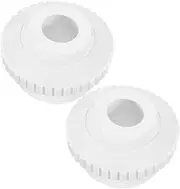 Abaodam 2Pcs Pool Outlet Nozzle Durable Stream Return Jet Fitting Eyeball Jet for Swimming Pool Massage Replacement Accessory