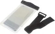 DFV mobile - Armband Universal Protective Beach Case 10M Underwater Waterproof Bag Compatible with Samsung Galaxy CORE Plus, SM-G350 - White