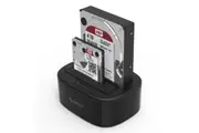 Orico 6228US3-C-BK 6228US3-C Hard Disk Drive Docking Station USB SATA Dual-bay Enclosure Case