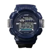 Aike D-Shuck Multifunctional Electronic Waterproof Alarm Clock Sport Watch for Kids (Navy Blue)