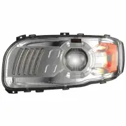 Peterbilt 388, 389, 567 Driver Side Chrome Pod LED Heated Headlight