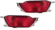 for L&and R&Over for R&Ange R&Over Sport 2014-2021 Car Rear Bumper Tail Parking Brake Light Signal Reflector Lam (Color : Left and Right)