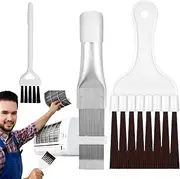 Gihioue Fin Comb for Air Conditioner | Fin Cleaning Brush | Evaporator Cleaning Brush for Ac Coil Repair Home Appliances Car Rv Window Refrigerator Duct Vent Conditioning