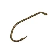 Eagle Claw ProV Bend Baitholder 2 Slices Offset Hooks #6 Bronze 10/Pk 166AH-6
