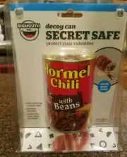 Decoy Can Secret Safe Hormel Chili - Protect Your Valuables, Brand New
