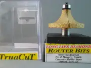 Router Bit- 19mm DIAMOND RoundingOver DRB524 (TruaCuT)