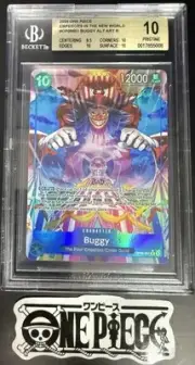 BGS 10 One Piece OP09-051 R* Buggy Alt Art - English - Emperors in the New World