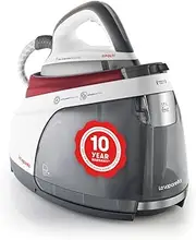 Polti La Vaporella XM80C, Steam Generator Iron with Boiler, 7 bar, no Maintenance, Unlimited Autonomy, steam Pulse 450g, Red