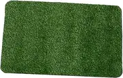 ROMISBABA 1pc Welcome Door Mat Artificial Turf Carpet Non Slip Entrance Floor Mat for Outdoor Use Keeps Floors Tidy Dry Random Color