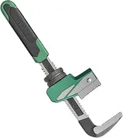 Monkey Wrench - Pipe Vise Wrench F-Type Adjustable Wrenches,Right-Angle Light Speed Wrench For & Screw Removal Round Pipes