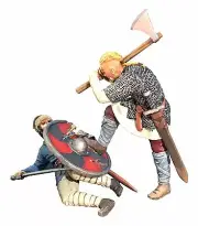 BRITAINS WRATH OF THE NORTHMEN 62122 OVERWHELMED VIKING STRIKING SAXON