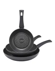 [Essteele] Per Cucinare Non Stick Induction Skillet Fry Pan Triple Set 20/26/30cm