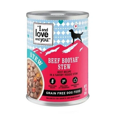 Beef Booyah Stew Canned Dog Food 13 Oz(Case Of 12)