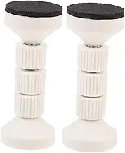 HOUDERCO 2Pcs Adjustable Bed Frame Stabilizer Bed Stoppers for Headboard Support Reduce Noise Prevent Shake for Tight Spaces Between Furniture Walls