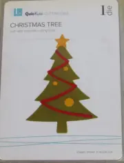 QuicKutz/Lifestyle Crafts Christmas Tree 4x4, 1 Cutting Die Set REV-0067