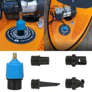 4 Nozzles+1 Valve for Electric Sup Air Pump Adapter Inflatable Boat Paddle Board