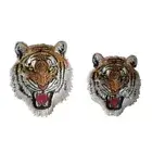 Embroidered Patch Sew On Iron-On Patches Roaring for Clothes Jeans Jackets