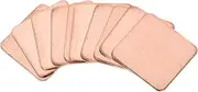 uxcell Flat IC Chipset Thermal Copper Heatsink for CPU GPU 15 x 15 x 0.5mm 10pcs