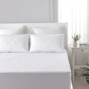 Dreamaker Quilted Cotton Cover Mattress Protector (Single, Double, Queen, King, King Single, Super King)